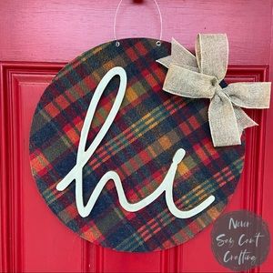 Custom 18 inch door round